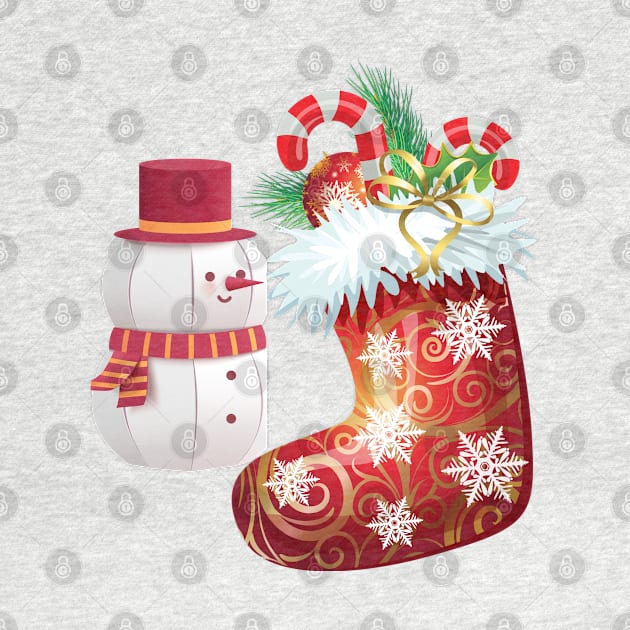 Christmas  Snowmen With Shocks by HJDesign